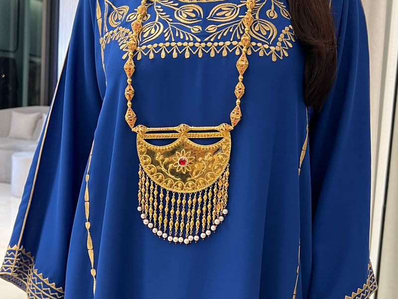 Crepe Machine Embroidery